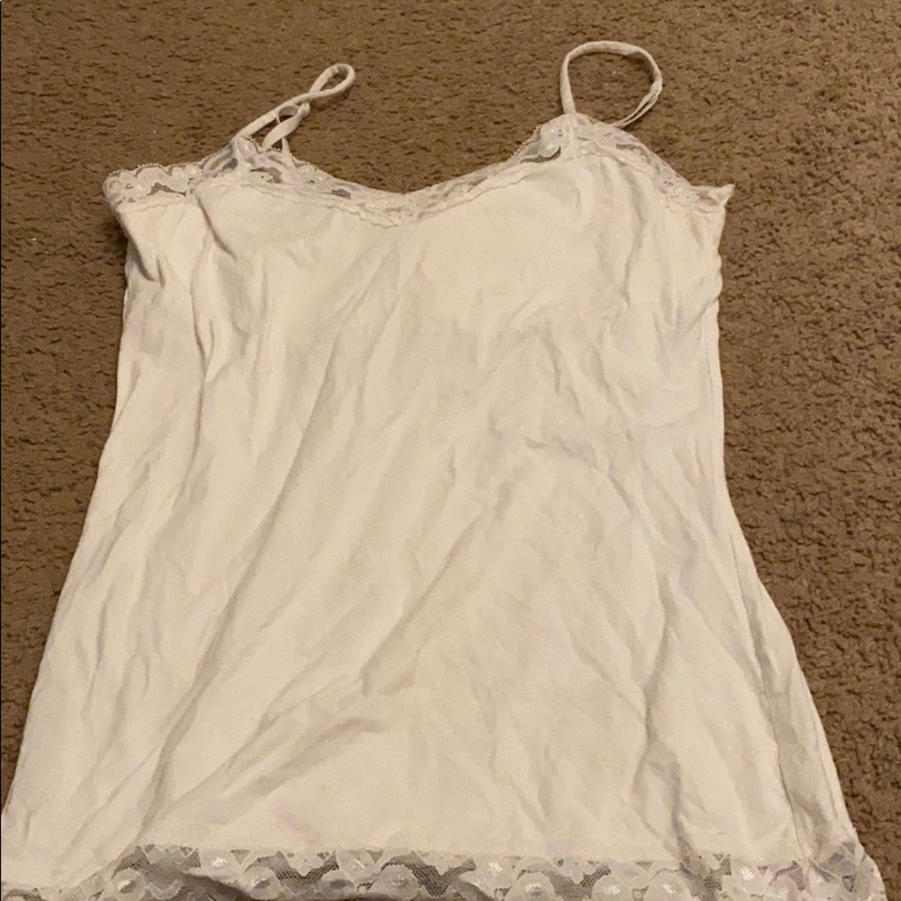 lace trim cami